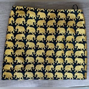 J Crew elephant skirt